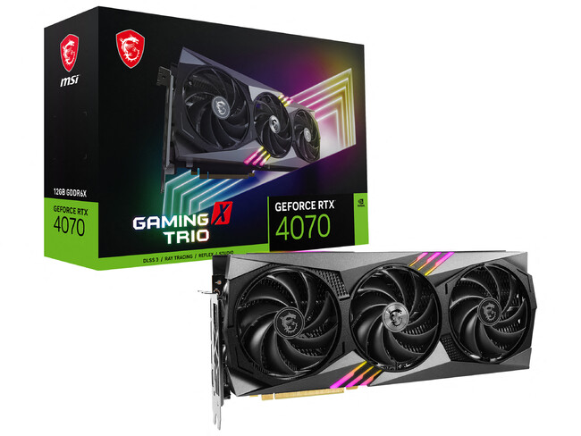 MSI、新型GPUのGeForce RTX(TM) 4070を採用したグラフィックスカード3 ...