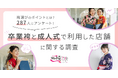 袴は成人式の振袖とは異なる店舗を選ぶ卒業生が約8割 〜振袖と袴の購入・レンタルに関するアンケート結果発表〜