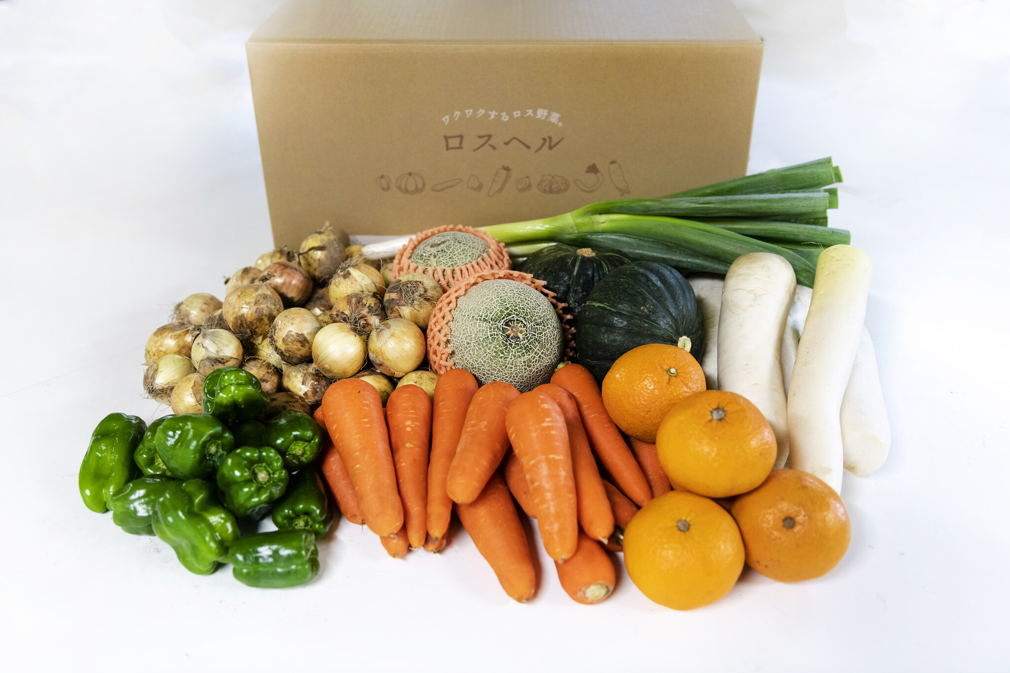 食品ロス削減のため「規格外野菜」の定期配送サービス「ロスヘル」、サービス開始から1年で出荷総数1万箱突破