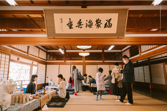 地元奈良の企業、団体のマルシェ・体験コーナー