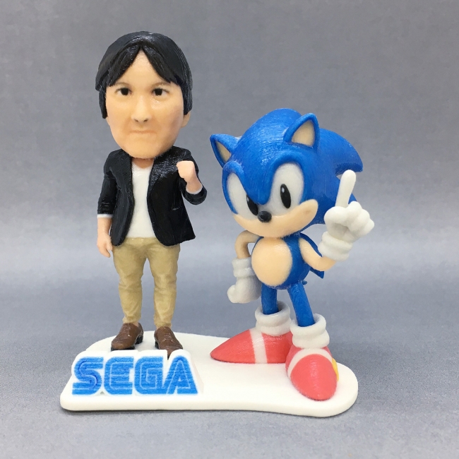 セガフェス18 Sega Dmm Make 3dプリントスタジオ あなたの夢をamazingに叶えるオリジナルフィギュア 作ります 株式会社セガのプレスリリース
