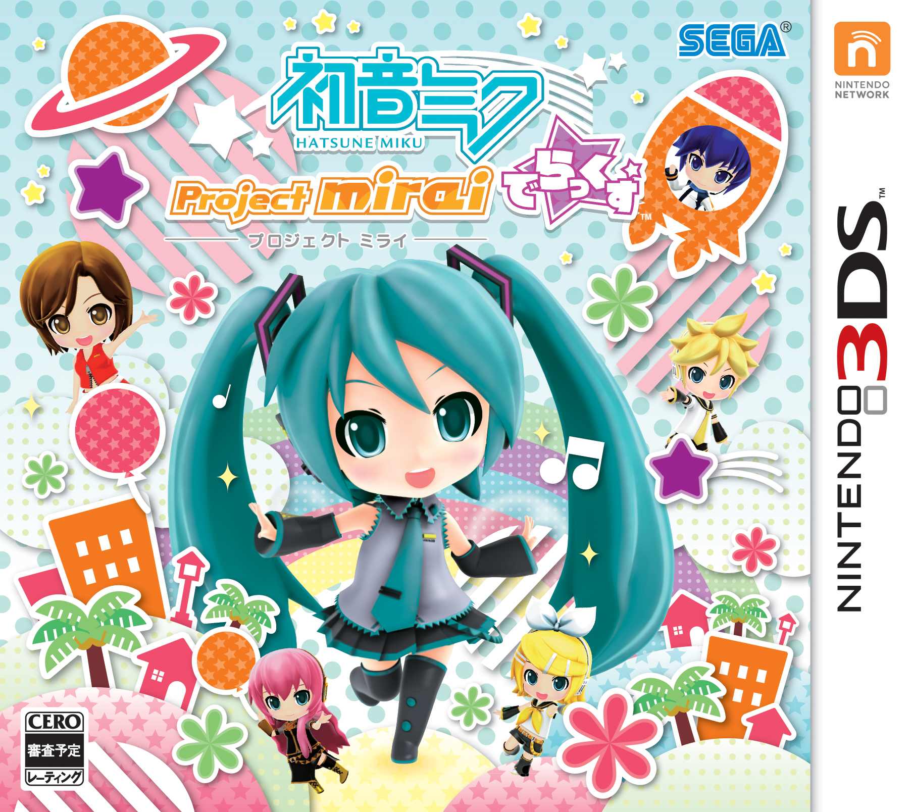 まんまるでらっくすカワイイ リズムゲーム 初音ミク Project Mirai でらっくす の発売日が 5月28日 木 に決定 株式会社セガのプレスリリース