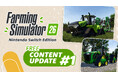 『ファーミングシミュレーター 26』「無料コンテンツアップデート＃1」配信！John Deere、Case IHのトラクター等の新規農機を追加