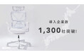 【株式会社COFO】COFO Chairシリーズ、全国導入企業数1300社突破