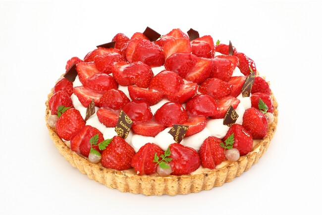 オープン記念限定タルト『あまおうとホワイトチョコクリーム』