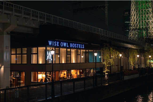 東京ミズマチＥ０１に位置する水辺のホステル