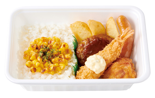 ～軽めのランチ～ バターコーンライスBOX　450円