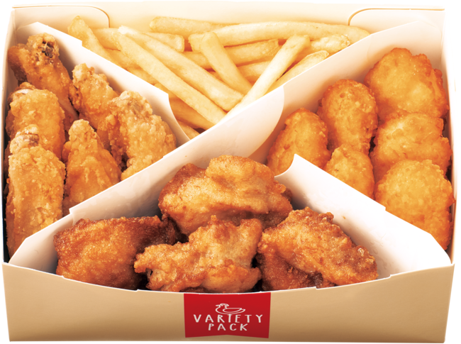 チキンバラエティパック(クワトロ)通常価格990円⇒特別価格890円 チキンバラエティパック(クワトロ)通常価格990円⇒特別価格890円
