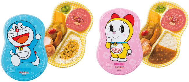 ドラえもんランチ／ドラミちゃんランチ　各490円