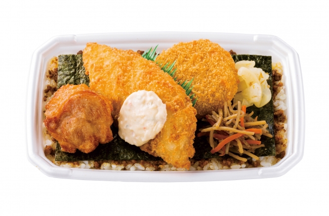 シビ辛キーマカレー特のりタル弁当　480円（税込）