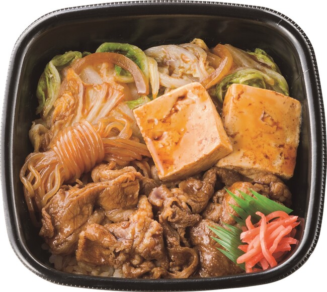 丼タイプ 牛すき重 590円 丼タイプ 牛すき重 590円