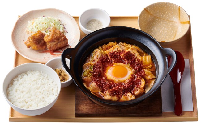 【から揚げ付】辛旨チゲ定食1,020円