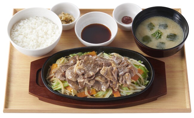 野菜とラムのジンギスカン定食(ラム肉1.5倍) 1,590円 野菜とラムのジンギスカン定食(ラム肉1.5倍) 1,590円