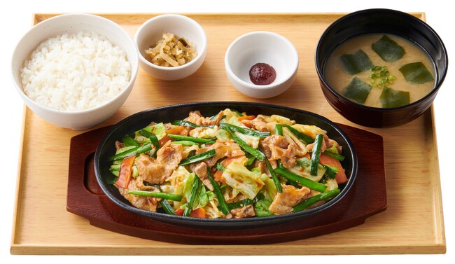 【4月新商品】4位 ニラ豚定食※5 【4月新商品】4位 ニラ豚定食※5