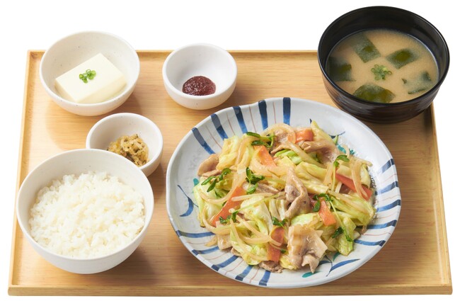 3位 肉野菜炒め定食 3位 肉野菜炒め定食