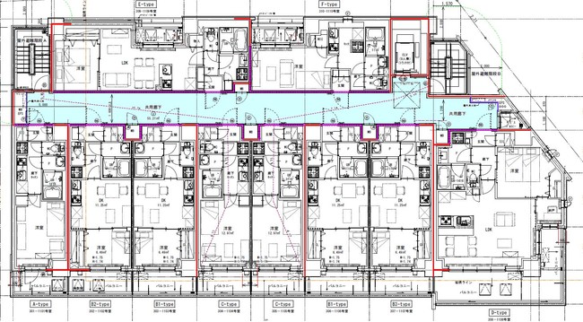 スプランディッド新横浜　間取り図