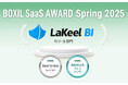 ラキールが提供するセルフサービスBIツール「LaKeel BI」、「BOXIL SaaS AWARD Spring 2025」BIツール部門で「Good Service」「機能満足度No.1」に選出