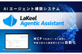 ラキール、 AIエージェント構築システム「LaKeel Agentic Assistant」を発表