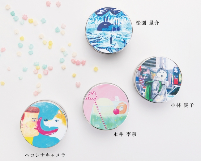 コンペイトウのようでそうではない ぷかぷか浮く新潟の伝統菓子 浮き星 にかわいいイラストコラボシリーズが新登場 合同会社アレコレのプレスリリース