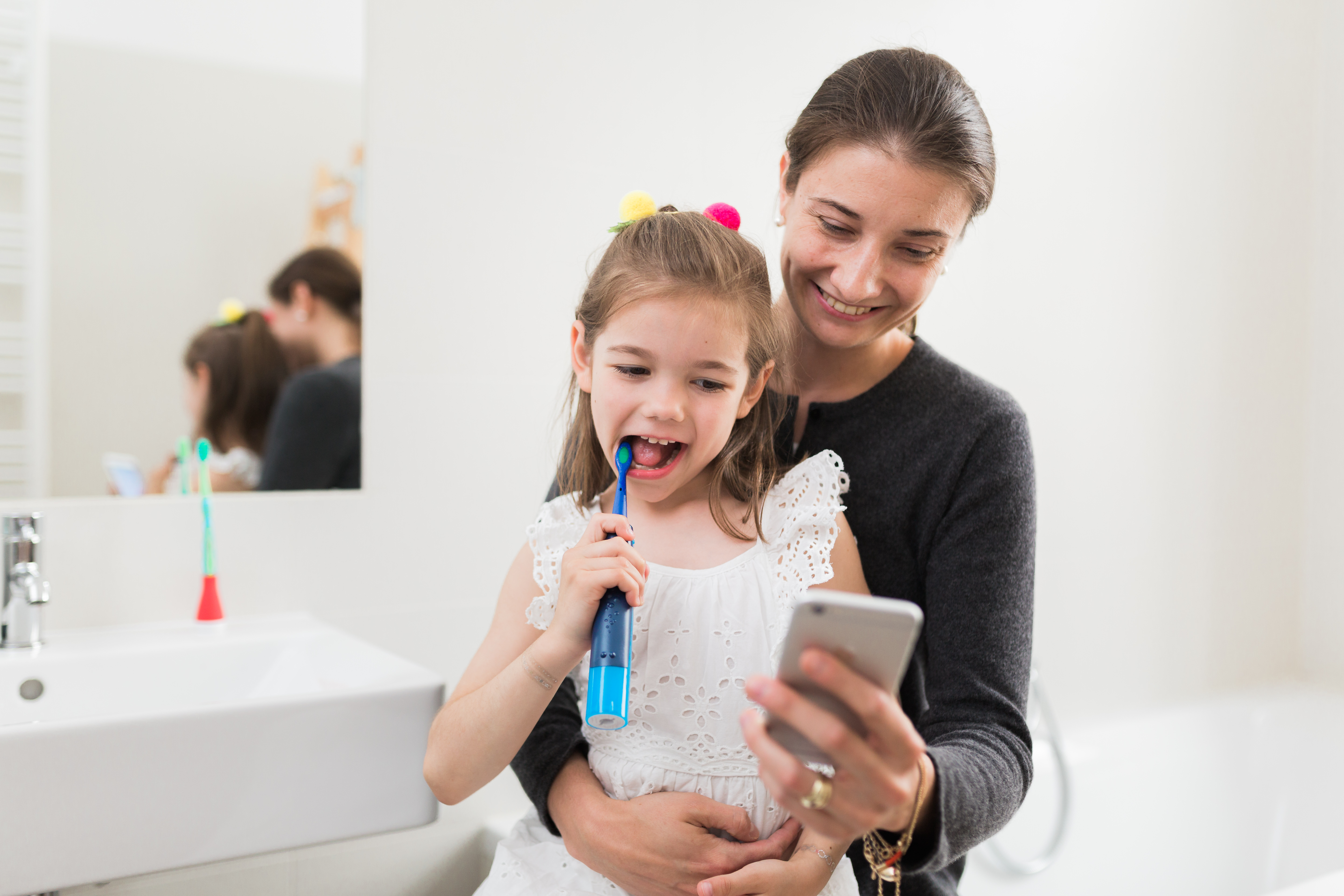 100 の親が子どもに歯磨きし やすくなったと実感 世界初 インタラクティブ機能 対話型 スマート歯ブラシ Playbrush 年3月より東急ハンズ他50店舗拡大し て発売 モダニティ株式会社のプレスリリース
