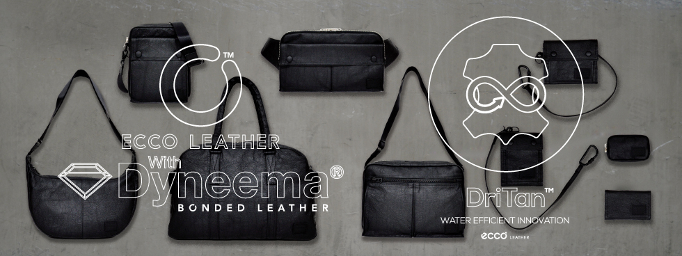 日本初】PORTERはECCO LEATHER社が開発したDyneema (R) Bonded Leather