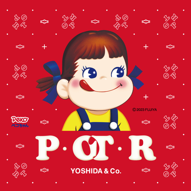 POTR milky POTR 2WAY LONG WALLET ペコちゃん