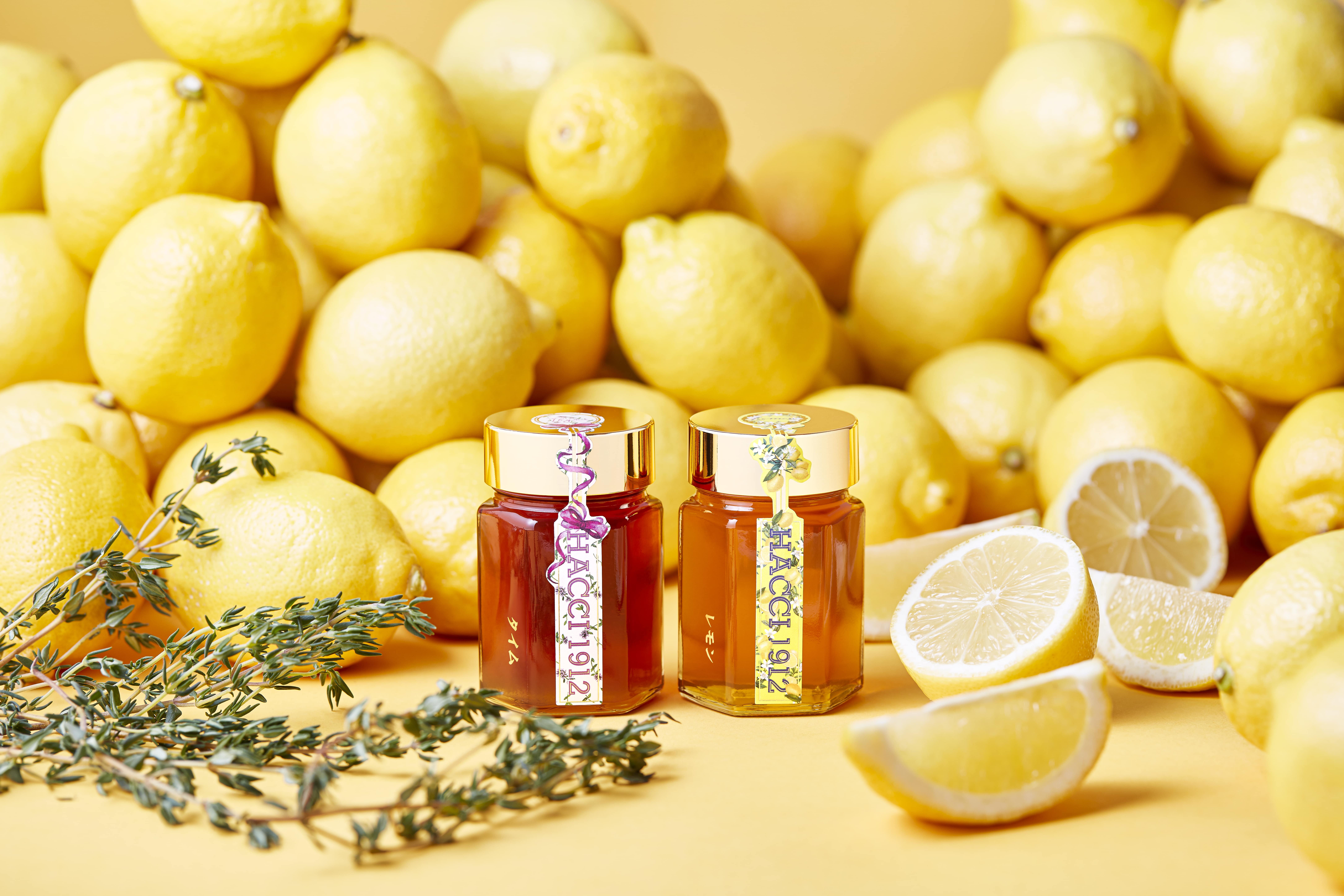 初夏を感じる 爽やかなフレイバーのはちみつが新登場 Hacci テーブルハニー イタリア産レモン ニュージーランド産タイム 4月1日 木 より発売開始 Hacci S Japan Llcのプレスリリース