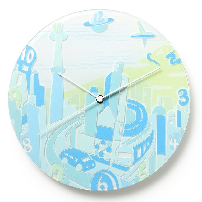 INTERZERO Art clock ” Future” YUJI ODA _01