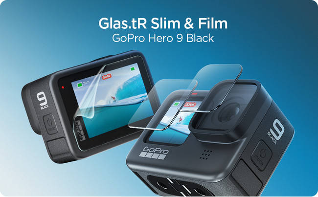 新商品】Spigen、GoPro Hero 9 Black用の保護フィルムをAmazonで発売