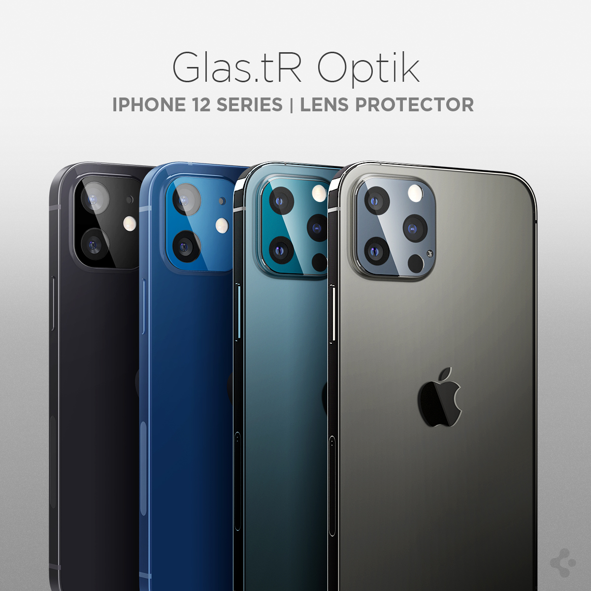 【Spigen】iPhone 12 シリーズ専用のカメラフィルム「Glas.tR Optik」Amazonストアで