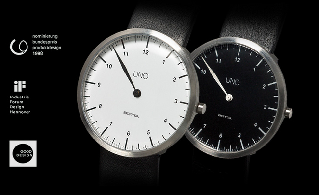 各国デザイン賞受賞ブランド-ドイツ製「BOTTA」腕時計、日本での販売