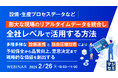 『【設備・生産プロセスデータなど】膨大な現場のリアルタイムデータを統合し全社レベルで活用する方法』というテーマのウェビナーを開催