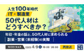 『【再放送】人生100年時代、IT・製造業、50代人材はどうすべきか?』というテーマのウェビナーを開催