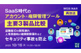 『【再放送】SaaS時代のアカウント・権限管理ツール、主要3製品比較』というテーマのウェビナーを開催