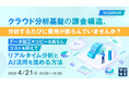 『クラウド分析基盤の課金構造、分析するたびに費用が膨らんでいませんか？』というテーマのウェビナーを開催