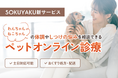 オンライン服薬指導・処方薬配送サービス「SOKUYAKU」ペットのオンライン診療機能リリース