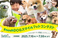 【nosh DOG】ワンちゃんの笑顔の写真を募集!公式SNSで「スマイルフォトコンテスト」を初開催