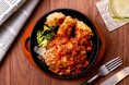 食欲の秋を満たす“Wミート”「ハンバーグ＆チキンのチーズデミ」が9月11日（金）に新登場
