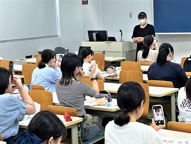 女子学生向けセミナーの当日の様子