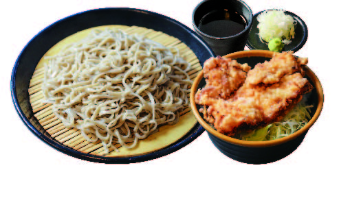 ざるそば・ミニ山賊丼セット ざるそば・ミニ山賊丼セット