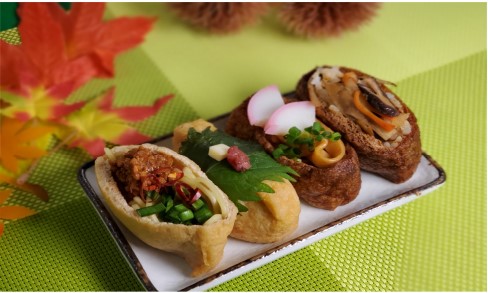 【東海学園大学】めちゃんこウマい！あいちの彩り稲荷！（450円）