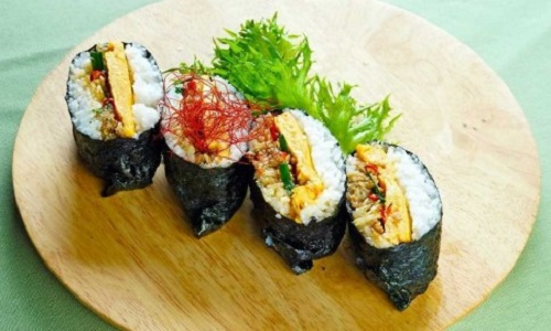 【名古屋文化短期大学】台湾おにぎらず（400円）