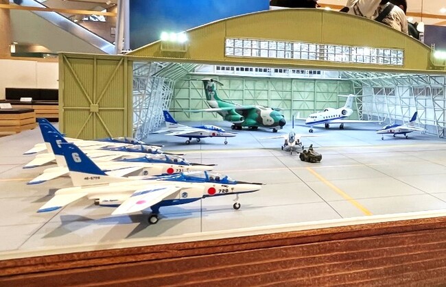 ３.戦闘機・航空機模型展示イメージ