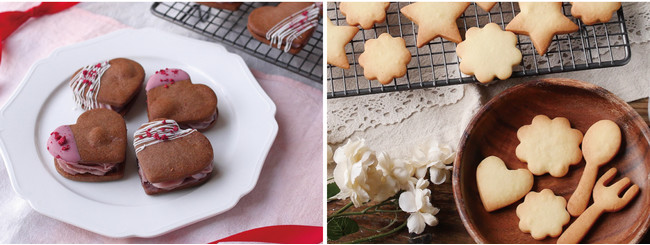 バレンタインに最適なクッキーの手作りキットを発売！製菓材料専門店
