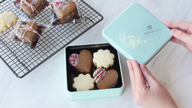 バレンタインに最適なクッキーの手作りキットを発売！製菓材料専門店 ...