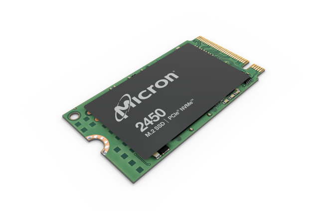 Micron-2450 M2 SSD-22x42