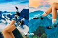 全米シェア№1ランニングソックスFeetures®(フィーチャーズ)より、アメリカの大自然を纏うデザインのランニングソックスが数量限定で発売!