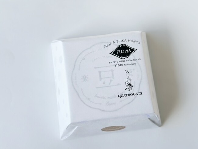 冨士屋製菓本舗110周年記念クアトロガッツ小さいふ。とななついろまめのコラボ 冨士屋製菓本舗110周年記念クアトロガッツ小さいふ。とななついろまめのコラボ
