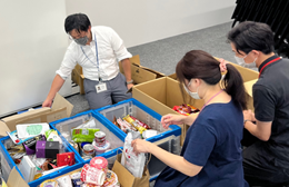 食品ロス削減月間に長崎市とフードドライブを協働　