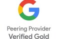 Google のVerified Peering Providerで推奨ISPとして最高評価を取得